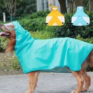 강아지 우비 레인코트 판초 비옷 바람막이 산책 애견 강아지용품 반려견 5XL