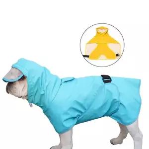 강아지 우비 레인코트 판초 비옷 바람막이 산책 애견 강아지용품 반려견 M