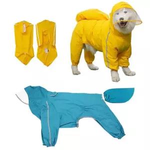 레인코트 대형견 우비 바람막이 애견비옷 외출 12XL