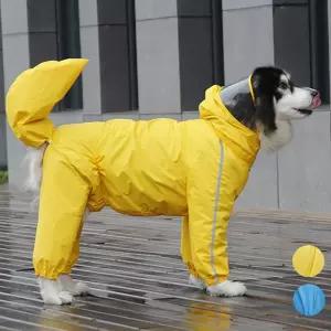 레인코트 대형견 우비 바람막이 애견비옷 외출 8XL