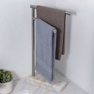 스탠드수건걸이 걸이대 호텔 거치대 수건걸이 가운 타올거치대 타월걸이 리조트 욕실 철제