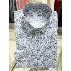 갤러리아 26년 봄여름  일반핏 시원한 면 패턴 캐쥬얼 긴팔와이셔츠(SE6SM11LS1