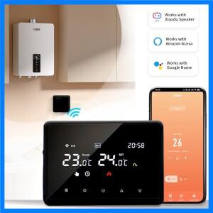 투야 와이파이 무선 온도조절기 배터리 난방 가스 보일러 온도 알렉사