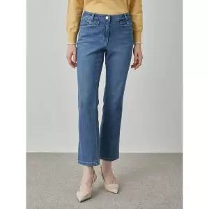 [하프클럽/올리비아로렌]올리비아로렌 부츠컷 기모 데님 팬츠 VVCMP5S1161