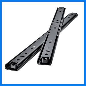 서랍 레일 8~20인치 냉간 압연 강철 슬라이드 닫기 트랙 2섹션 캐비닛 가구 하드웨어