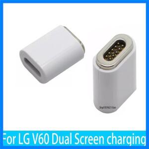 LG V60 ThinQ 5G 서브 스크린 마그네틱 어댑터 충전, 듀얼 스크린 충전, 오리지널