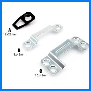 25pcs 그림 그림 사진 프레임 백 보드 나사 무료 가시 프레스 자체 고정 부착 교수형 톱니 톱니 후크 행거