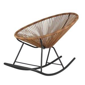 라탄흔들의자 와이드 인테리어 안락 안락의자 베이직 야외 더블휠 더블레이어