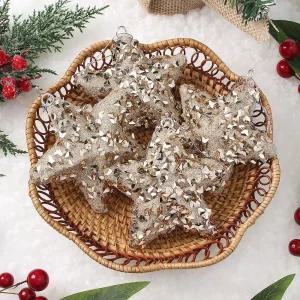 트리 오너먼트 입체별 4개 세트 성탄절 소품크리스마스 장식 악세사리 꾸미기