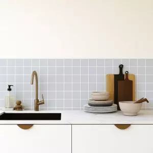 모던 엔틱타일 그레이 블루 HP-7012