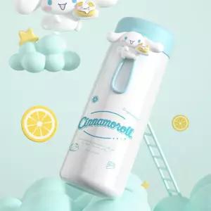 시나모롤 입체 피규어 보온 보냉 스텐 텀블러 350ml