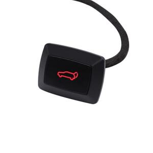 12V 자동차 트렁크 푸시 스위치 전동 테일게이트 리어 순간 ON OFF 빨간색 LED 라이트 개폐