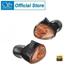SHANLING TINO 듀얼 다이나믹 드라이버 이어폰 형 IEM 고해상도 오디오 버드 0.78mm 모듈 케이블 커넥터 유
