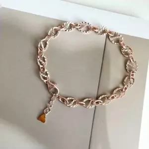 40대여성 컷팅 볼륨 H 팔찌 로즈골드 18k 20cm