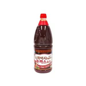 스파이시 돈까스 소스 2Kg X 4개 카츠양념돈 액상 오므라이스 가정용 업소용 요리 용요리