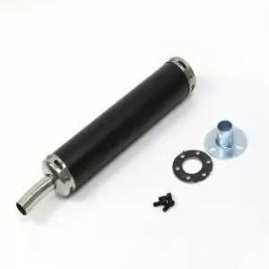 60 * 280mm 유니버설 메탈 레이싱 이스케이프 모토 소음기 스트로크 모터사이클 배기 파이프 머플러