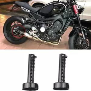 CYDZSW 2Pcs 범용 모터사이클 배기 머플러 소음기 삽입 배플 캔 탈착식 60MM