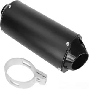 CMIYETO 32mm 배기 파이프 머플러 소음기 및 클램프 모터사이클 50cc 70cc 90cc 110cc 125cc 150cc 160cc