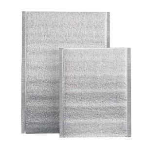 배달 음식 보온 포장지 봉투 일회용 은박 15x20 100개