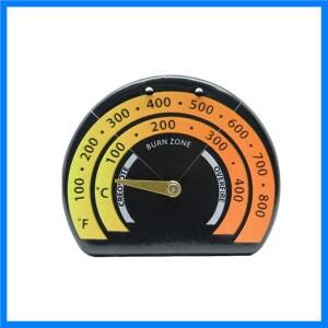 벽난로 온도계 자기 스토브 화재 파이프 게이지 목재 굽기 및 펠렛