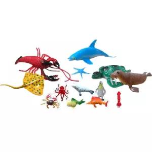 바다 생물 동물 모형세트 교구 완구 미니어처 어린이집선물 선물용 용장난감 어쳐