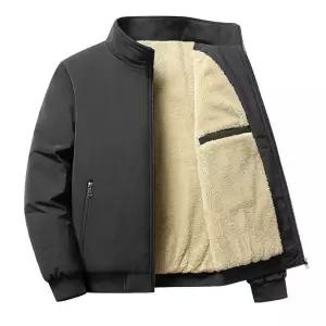 무지점퍼 숏점퍼 스탠드카라 코튼자켓 3컬러 캐주얼 Mkw8+2fII