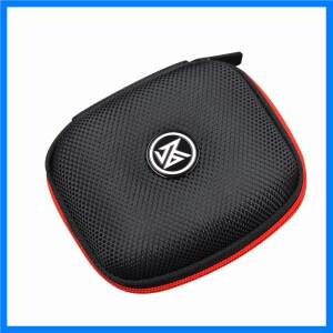 KZ 이어폰 케이스 EVA 지퍼 블루투스 헤드셋 박스 ZAX ES4 ZSTX ZSR EDX 용 사각형 휴대용 압축