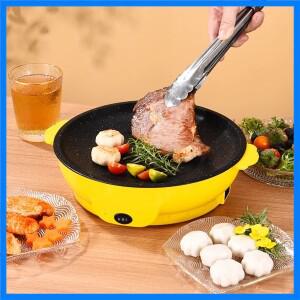 전기 멀티 쿠커 프라이팬 220V 가정용 바베큐 튀김 스테이크 생선 오믈렛 비 스틱 요리 기계