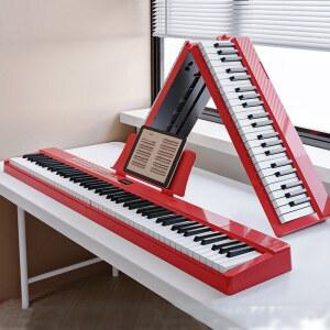 접이식 88건반 휴대용 전자피아노 초보 연습용 디지털피아노 가정용