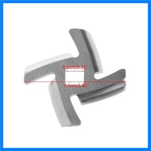 Moulinex HV6 용 스테인레스 스틸 고기 분쇄기 블레이드 예비 부품, 직경 50mm 1 개, 드롭 배송