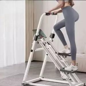 스텝퍼 실내 밴드 스테핑 기구 좌식 스테퍼 유산소 계단 무소음 헬스  스트레칭