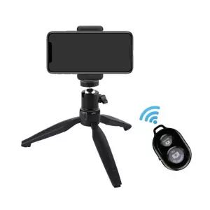 SMJ SM-3038 미러리스 카메라 볼헤드 스마트폰리모콘세트 유튜브 미니삼각대 삼각대 거치대 셀프촬영 용품