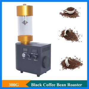 가정용 전기 커피 콩 로스팅 기계, 흑백, 300g, 220V