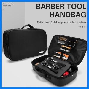 살롱 이발사 도구 보관 가방 가위 미용 운반 케이스 휴대용 메이크업 상자 및 헤어 제품 정렬