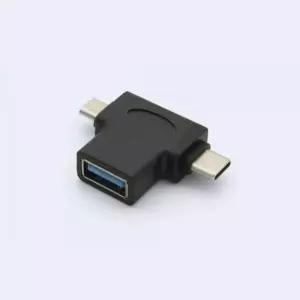 OTG 054RMH33 젠더 T형 (M1cro USB 3.1 Type C USB 3.0 A