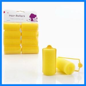 6-14pcs 스폰지 헤어 롤러 전문 DIY 스타일링 도구 푹신한 경기자 살롱 이발사 컬 홈