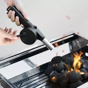 휴대용 바베큐 숯불 송풍기 숯부채 아이디어캠핑도구 풍로 수동풍로