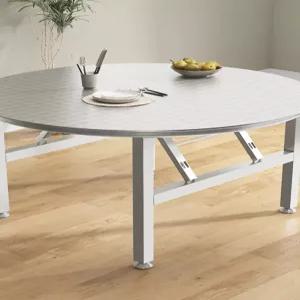 대형 원형테이블 원탁 식탁 이동식 탁자 연회장 업소용