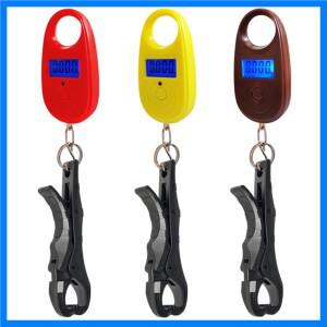 40kg 부하 용량 미니 디지털 스케일 전자 저울 물고기 제어 집게 낚시를위한 야외 휴대용 교수형 저울