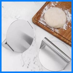 스테인리스 스틸 스매시 버거 프레스 패티 고기 분쇄기 원형 몰드 (델리 주방 용품