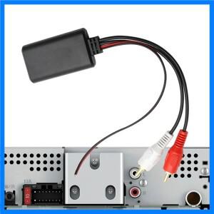 내구성 자동 오디오 입력 재생 무선 음악 스테레오 블루투스 수신기 모듈 AUX 2 RCA 케이블