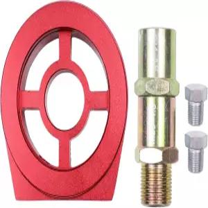 레이싱 스포츠 JDM을 위한 ApplianPar 알루미늄 오일/게이지 필터 샌드위치 어댑터 플레이트 키트 교체