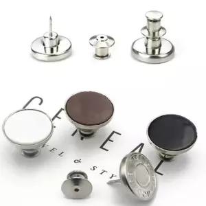 셀프 허리조절 요술단추 허리줄이는 청바지 매직단추 요술단추