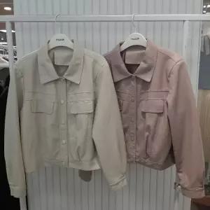 무자크홈플러스17 HC17 비키레자Jk 아이보리 여성 봄 가을 간절기 자켓 MQ2WLJ03