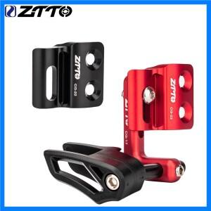 ZTTO 도로 자갈 자전거 브레이즈 온 프론트 변속기 시트 체인 가이드 어댑터 다이렉트 마운트 CG21 카본 프