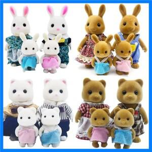 숲속 동물 가족 1_12 인형의 집 액세서리 Mini_yythk