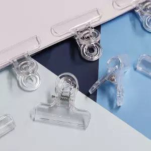 투명 집게 50mm 학용품 클립 집게 사무용품 문구