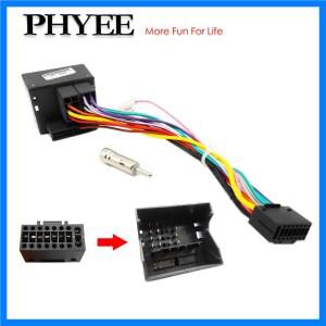 QuadLock 배선 하네스 16 핀 플러그 라디오 어댑터 안테나 자동차 헤드 유닛 포드 포커스 mk2 Mondeo S-max