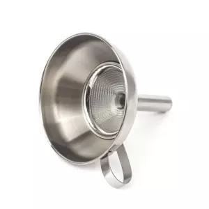 모드스토어 스텐 거름망 깔대기 엔진오일주입깔때기