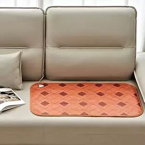 다이아몬드 엠보 전기방석85x46cm 2인 난방매트